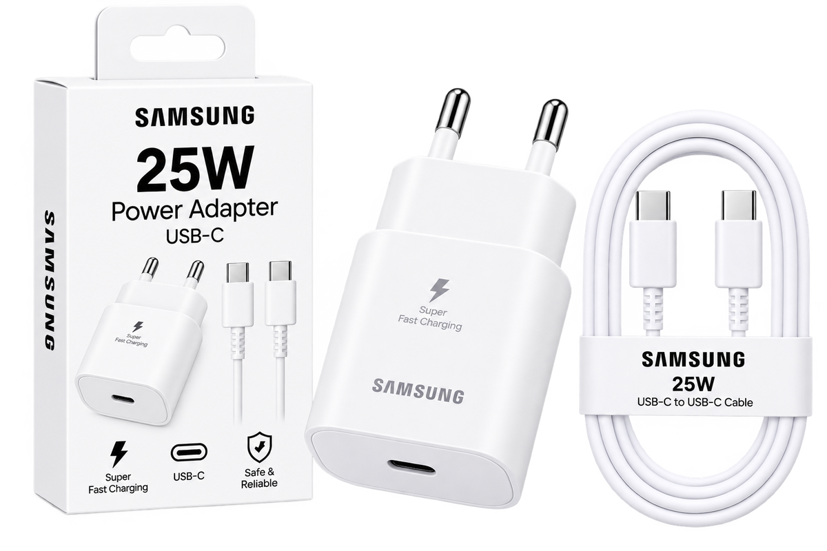 25 Watt PD Adapter with C TO C Cable